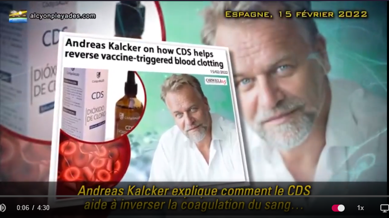 Andreas Kalcker détox - CDS