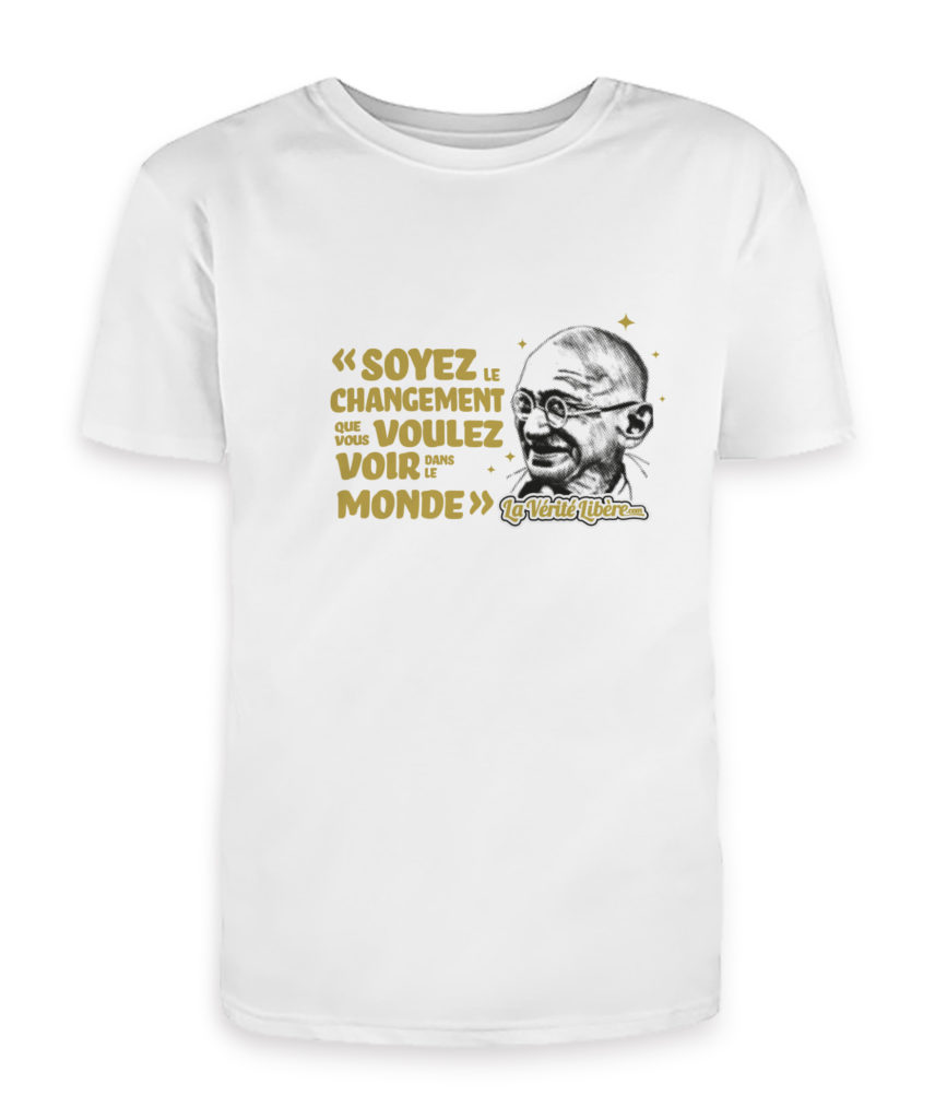 TEE-SHIRT-HOMME-gandhi