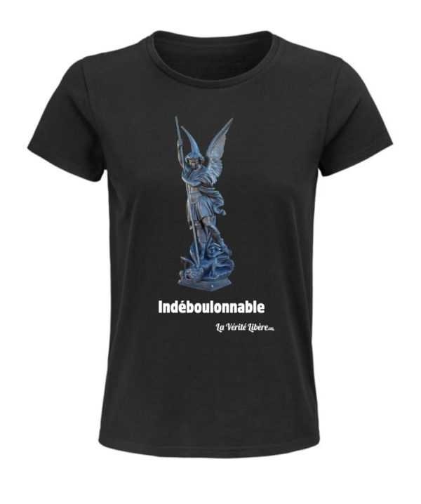 T-shirt femme_noir_Indéboulonnable