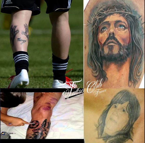 Tatouages de Lionel Messi