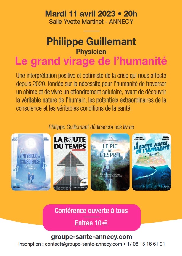 Conférence de Philippe Guillemant