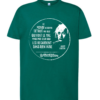 T-shirt homme_Einstein blanc_Vert Tropical