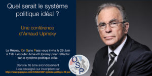 Conférence Arnaud Upinsky 29 juin