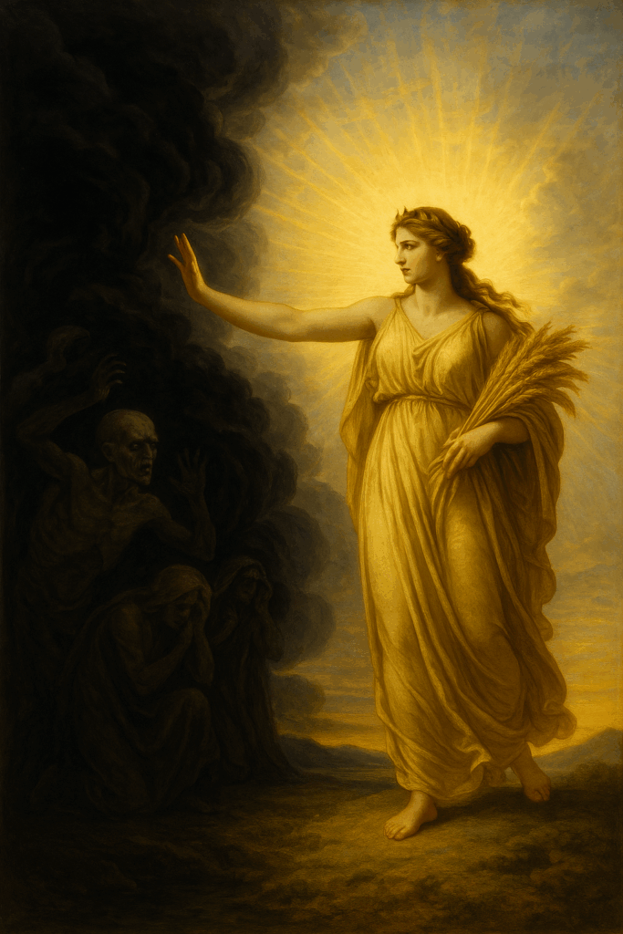 La sagesse éclaire l'obscurité